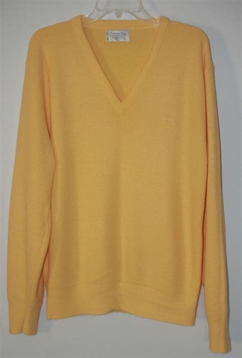 men's dior yellow sweater|christian Dior hoodies men's.